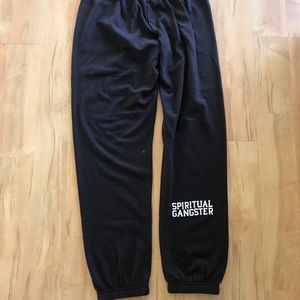 Spiritual gangster ‘perfect’ sweatpants